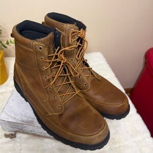 Timberland Men's Tan Leather Boots